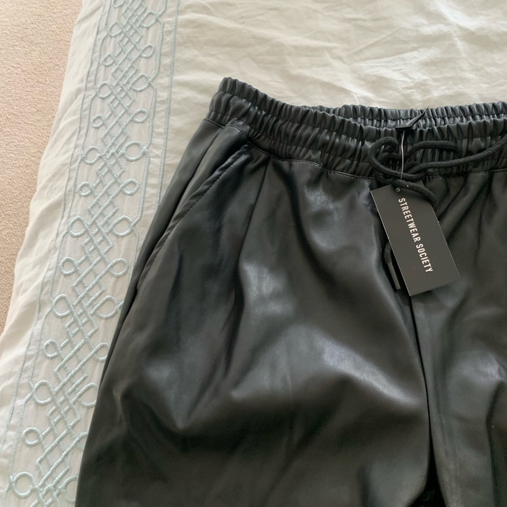 Leather pants